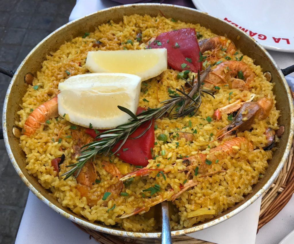 The Spanish capital is well-known for its paella