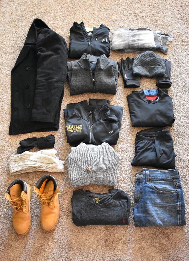 My outdoor travel gear in Canada