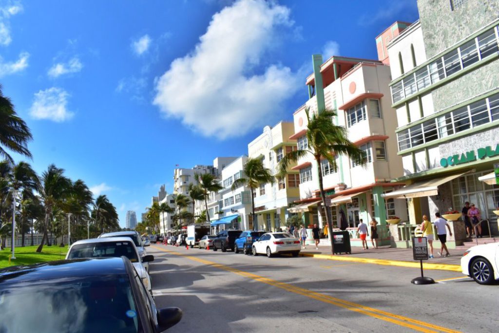 Ocean Drive is one of the top attractions in Miami