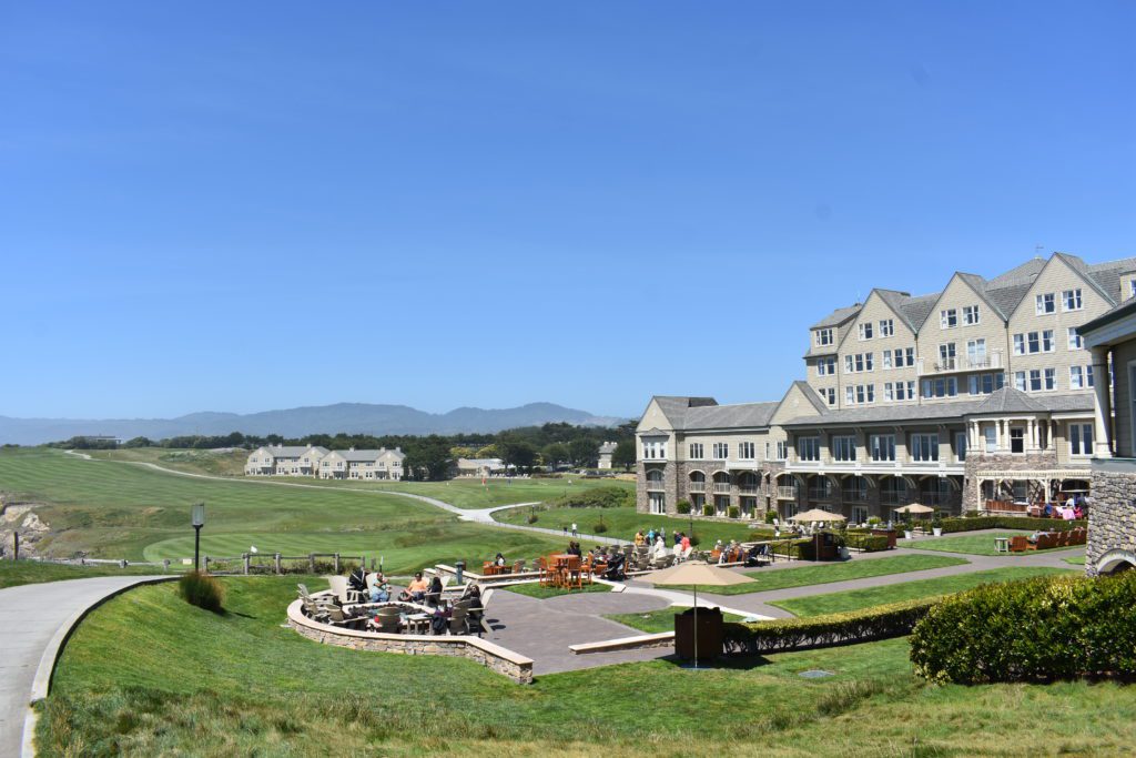 Ritz Carlton HMB with a view of golf course and ocean-view terrace