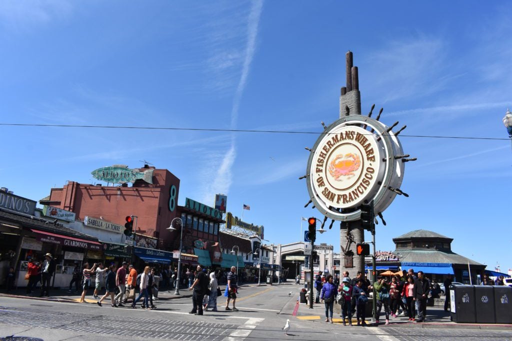 My favorite spot in SF is Fisherman's wharf