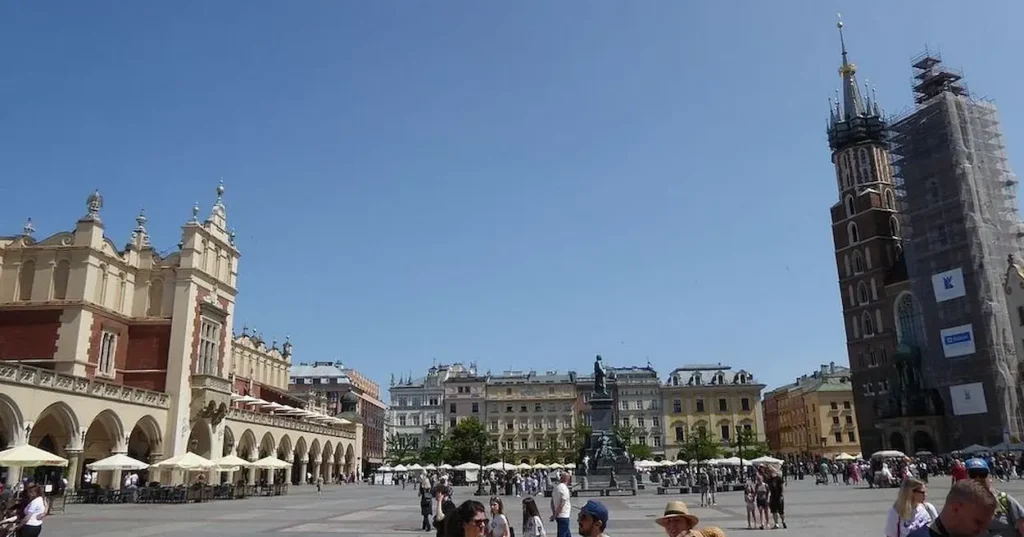 Krakow's Rynek Glowny Central Square