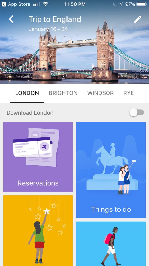 Google Trips is a lifesaver, and one of the best travel apps
