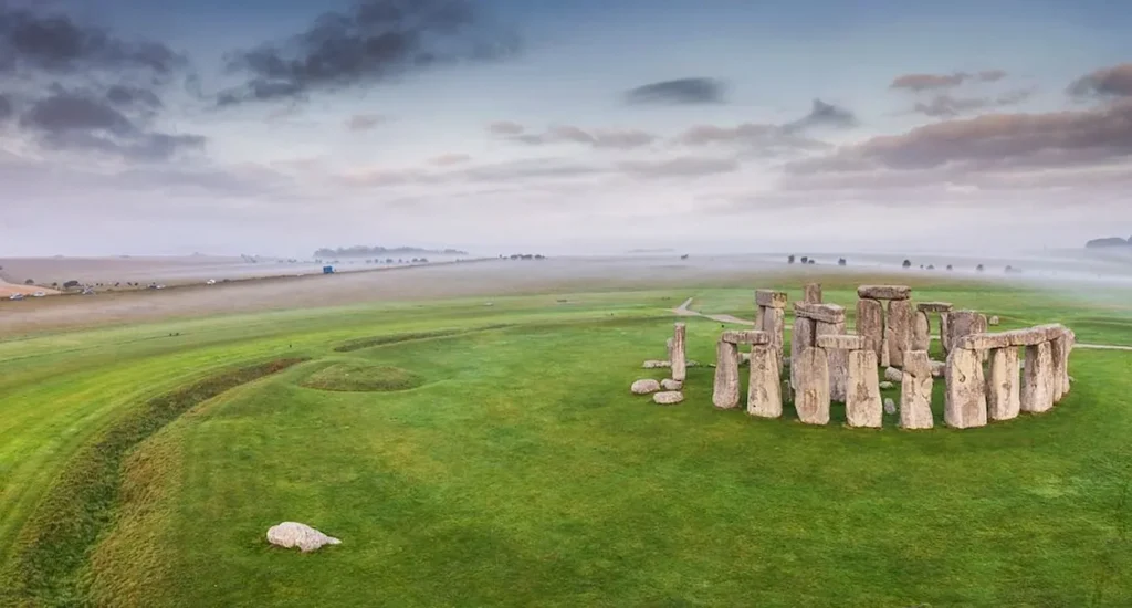 Stonehenge from above