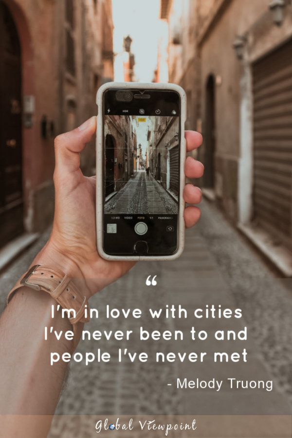 Travel quote by Melody Truong