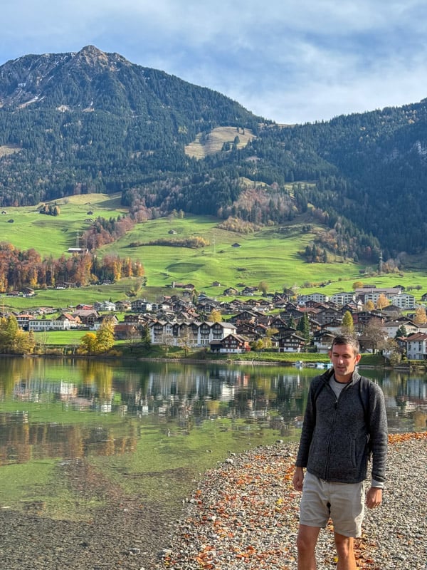 My photo of me in Lungern this fall