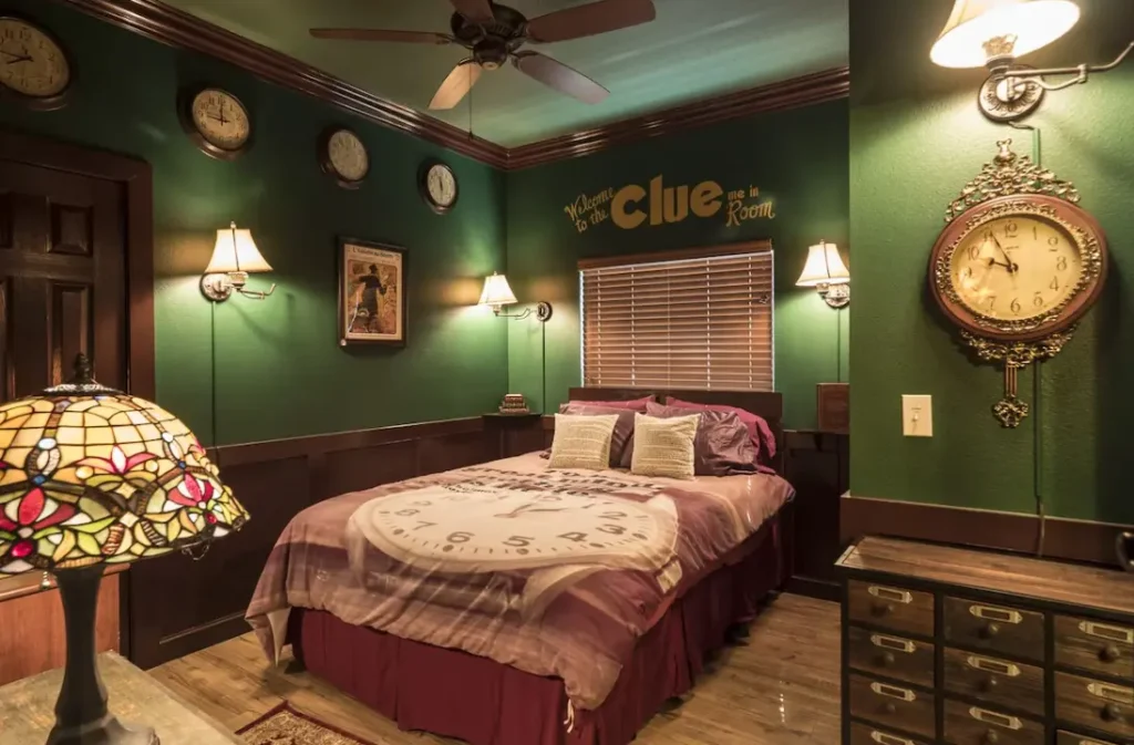 Part of the CLUE Escape Room Wing