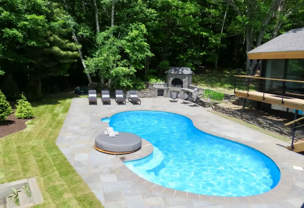 Private swimming pool open May through September