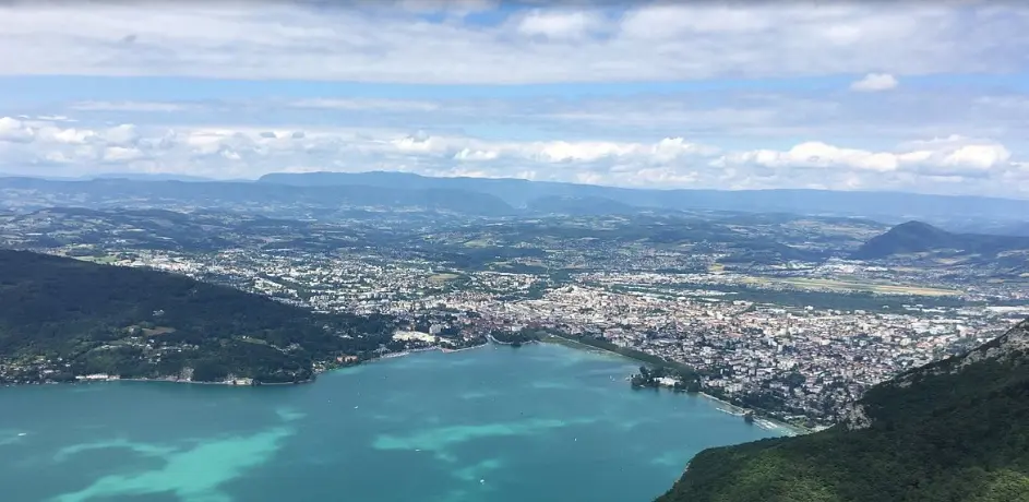 Annecy, France lake views
