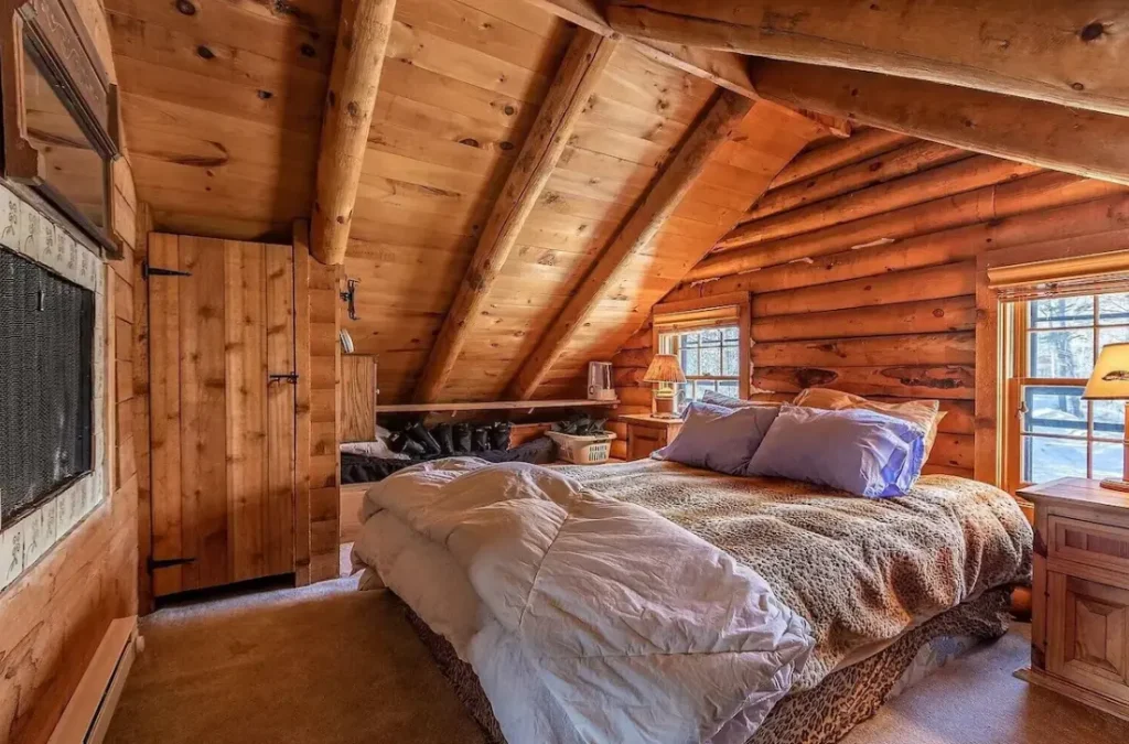 Cozy loft bedroom