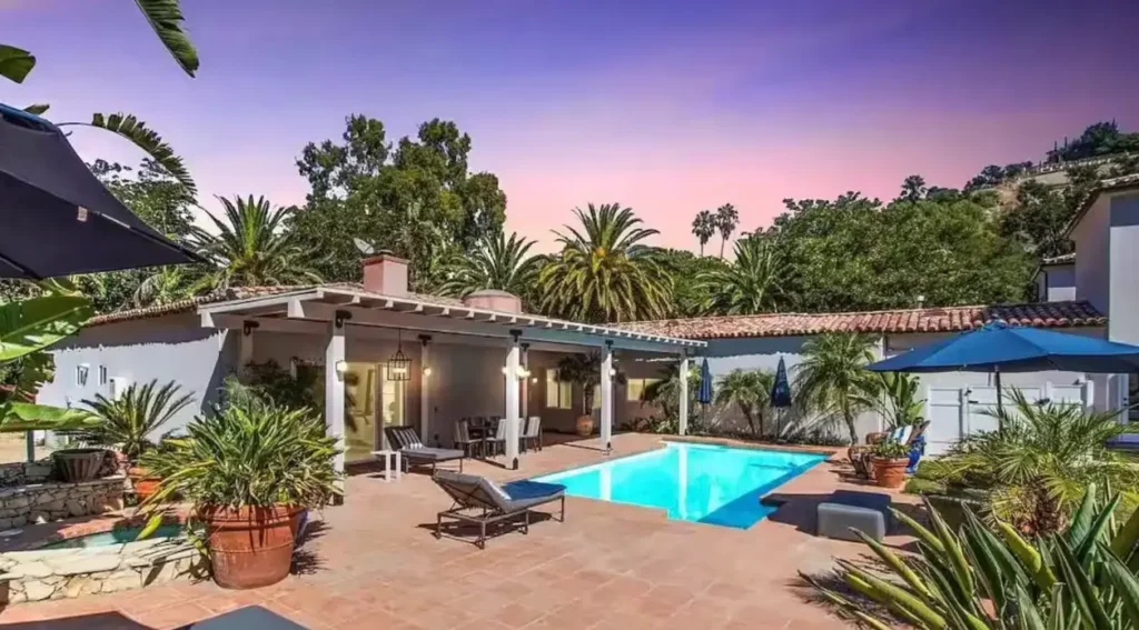 Backyard at Twilight