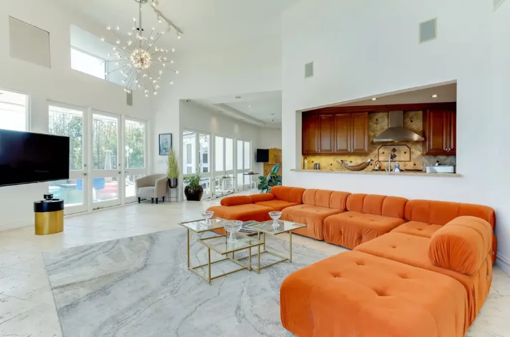 Interior of the mansion