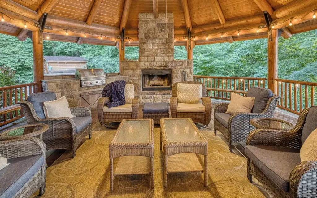 Outside fire while grilling your favorite meals