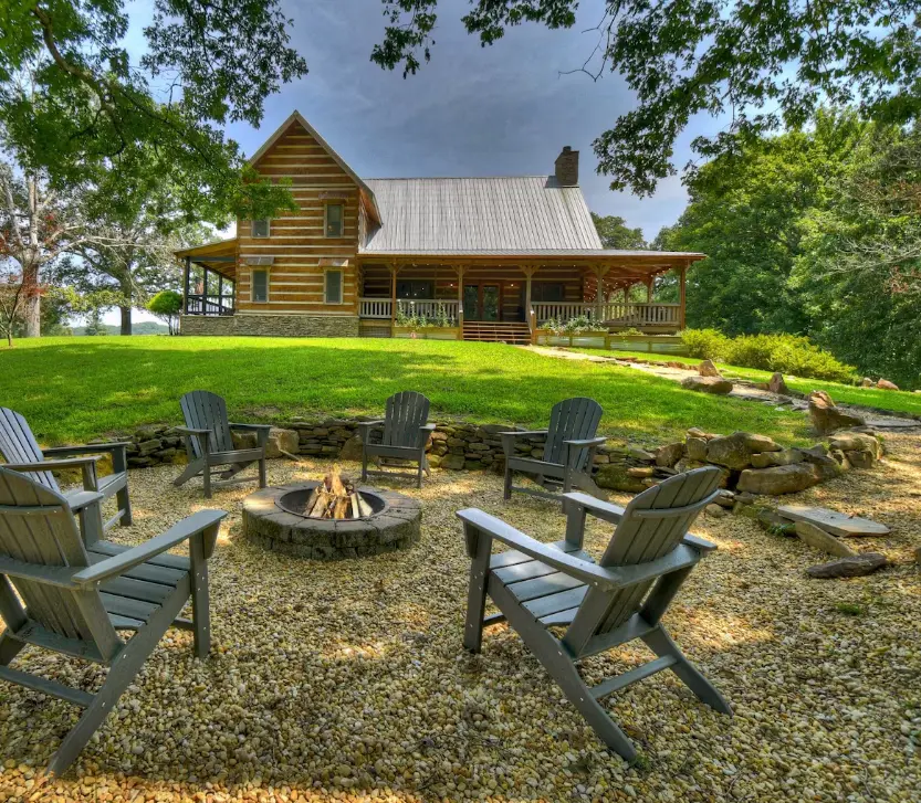 Southern Orchard House fire pit