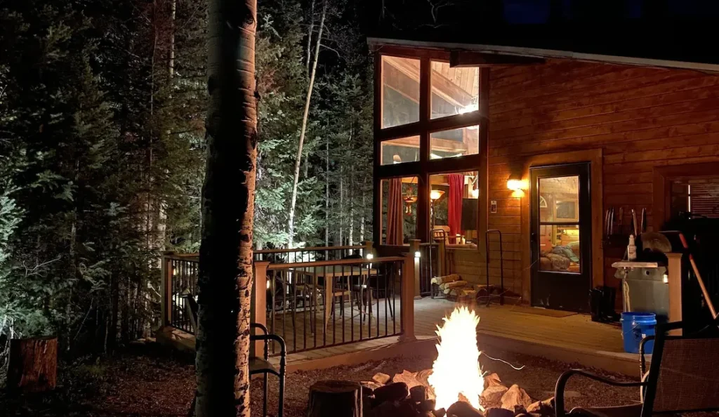 Exterior of the treehouse