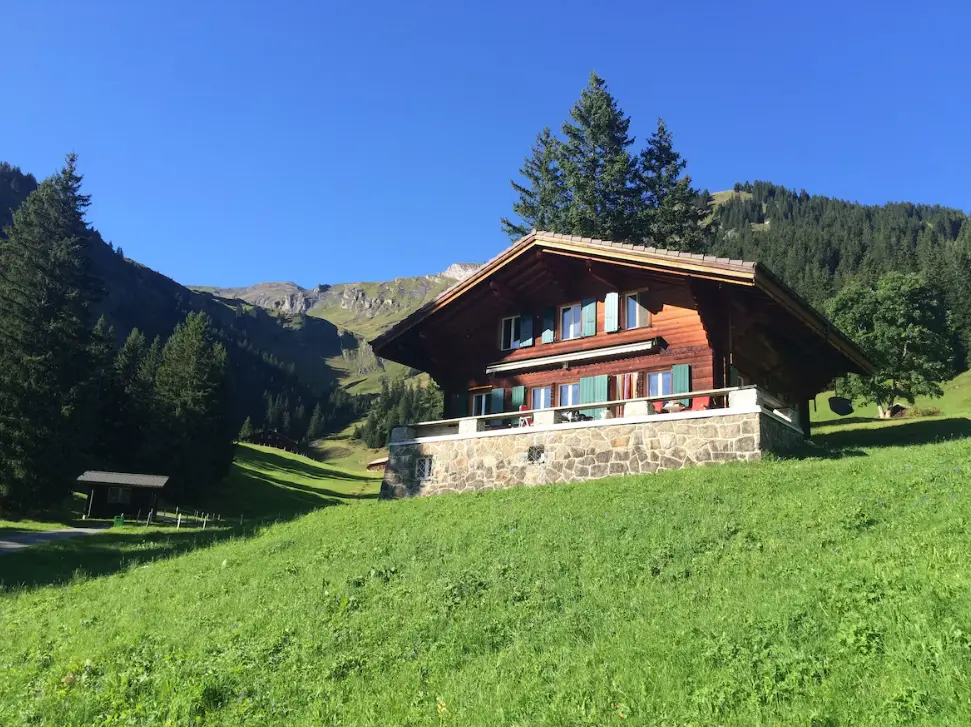 Chalet Robles in the summer