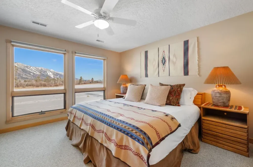 Bedroom with great outside view