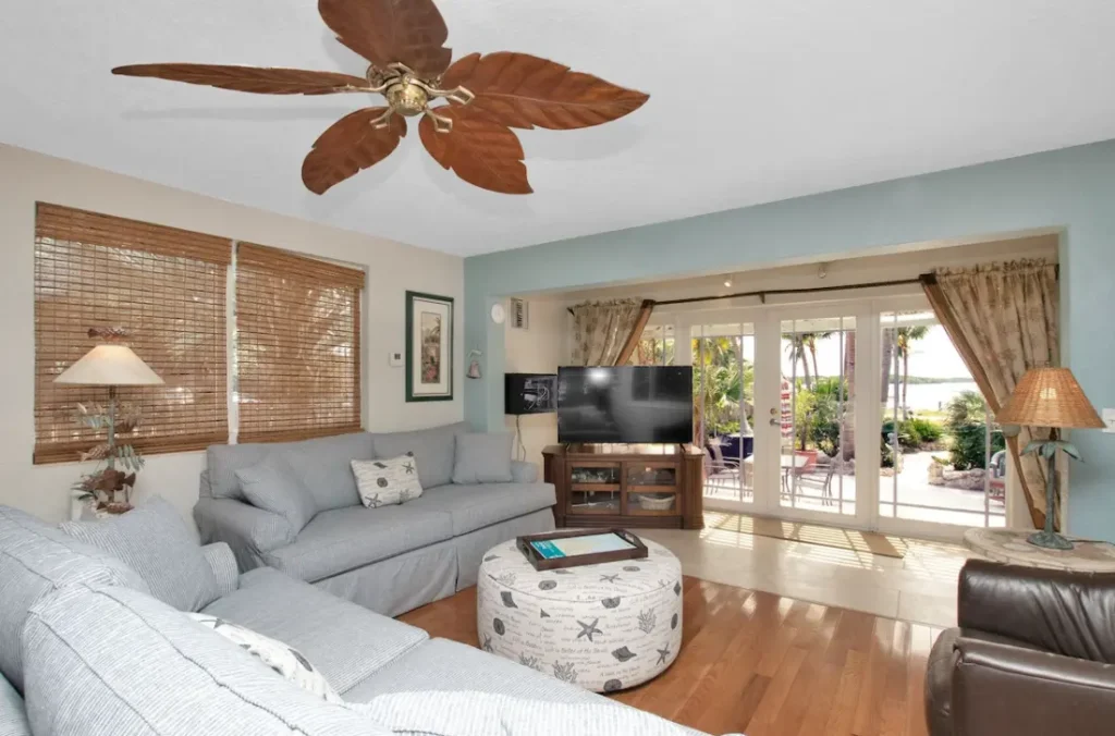 Beach Cottage Living Room View
