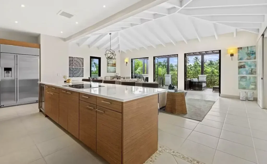 Interior design of Villa Mango