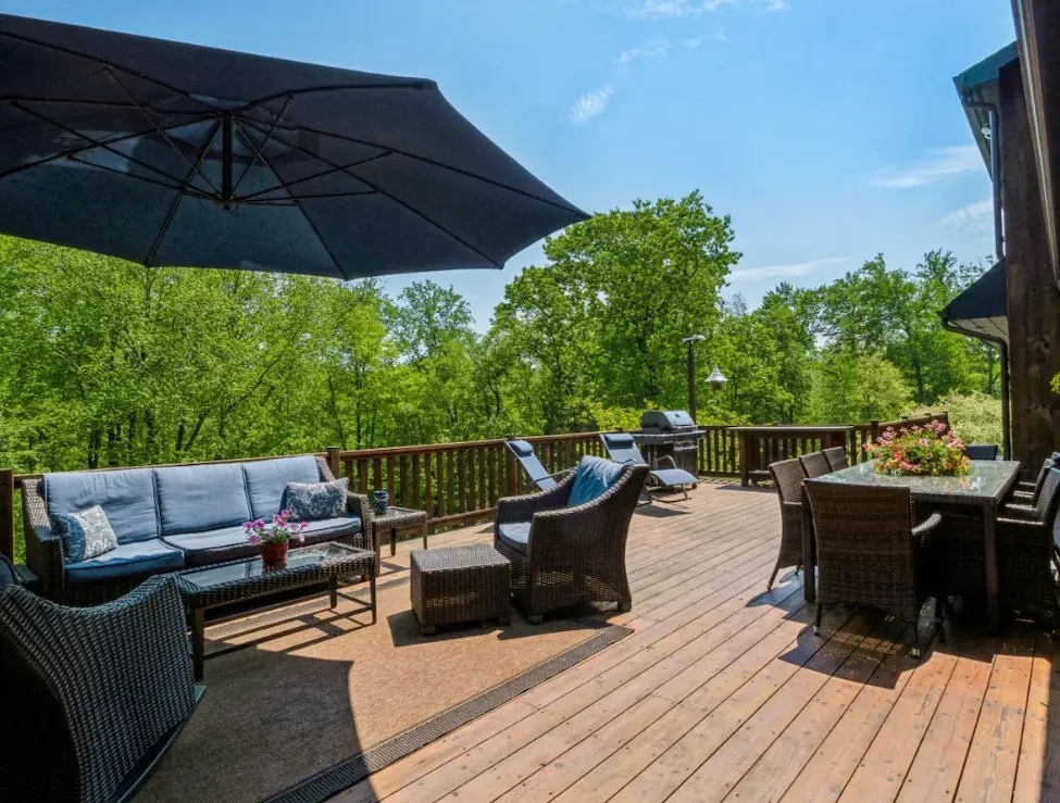 Relaxing terrace/patio