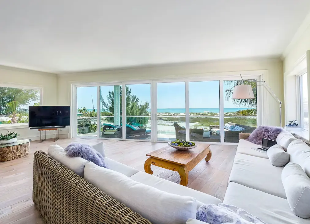 Living room with great views