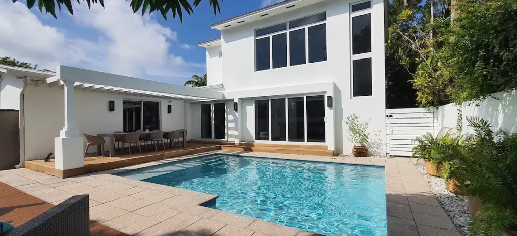 Backyard pool