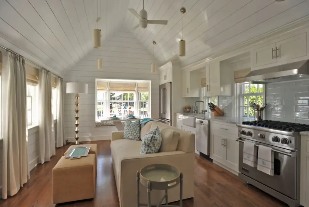 Clean interior design
