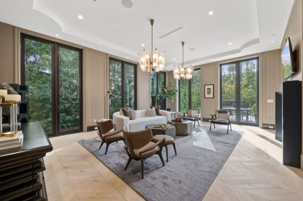 Luxe living area