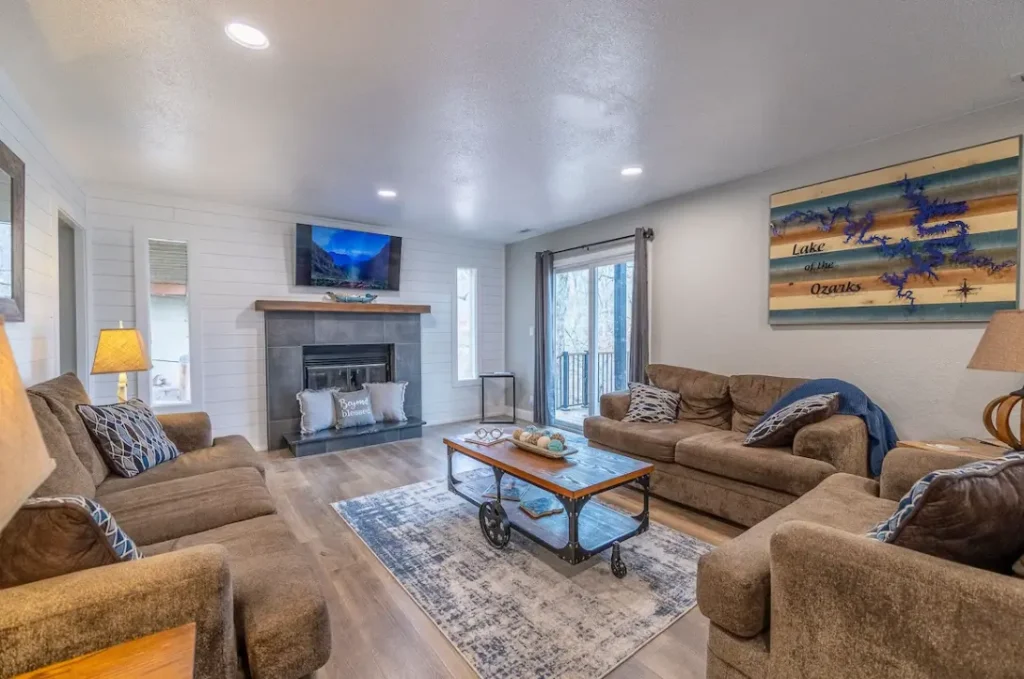 Living area lower level