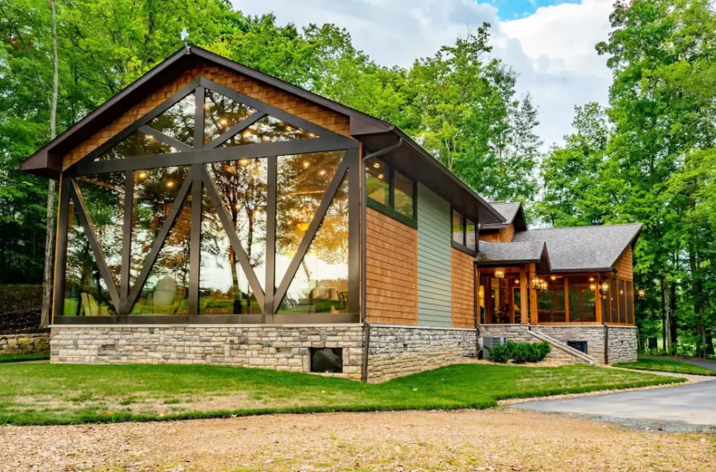 Exterior design of the house