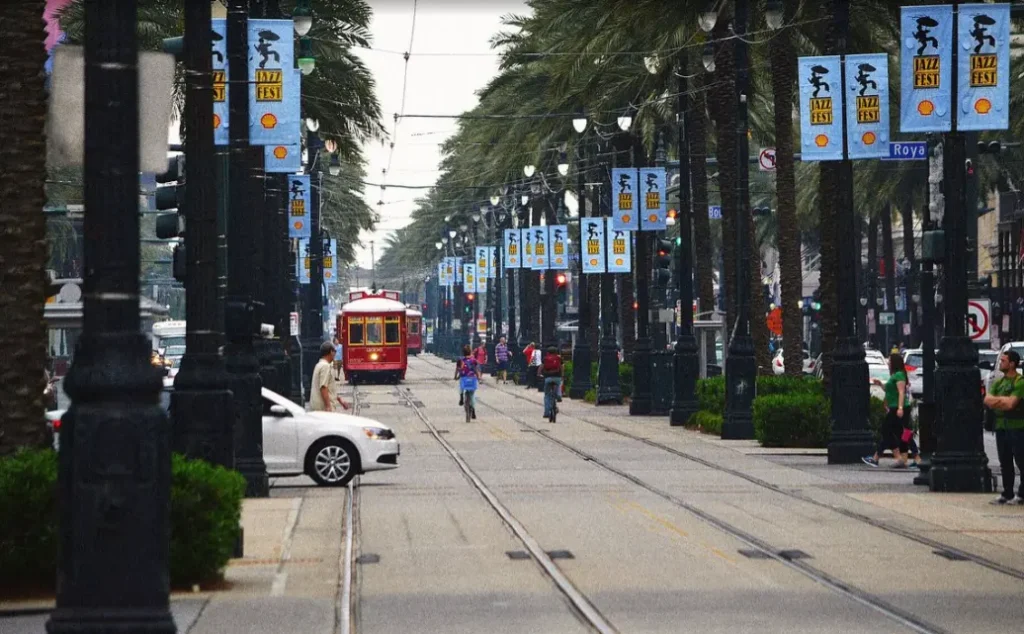 Public area in New Orleans