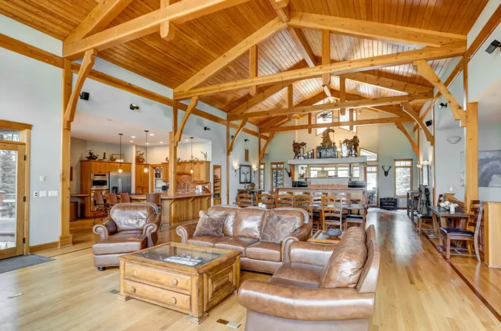 Spacious interior design