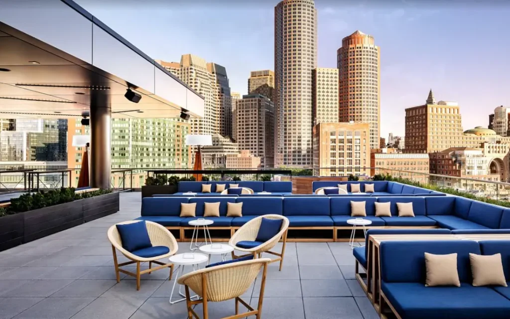 Lookout Rooftop - Seating Area