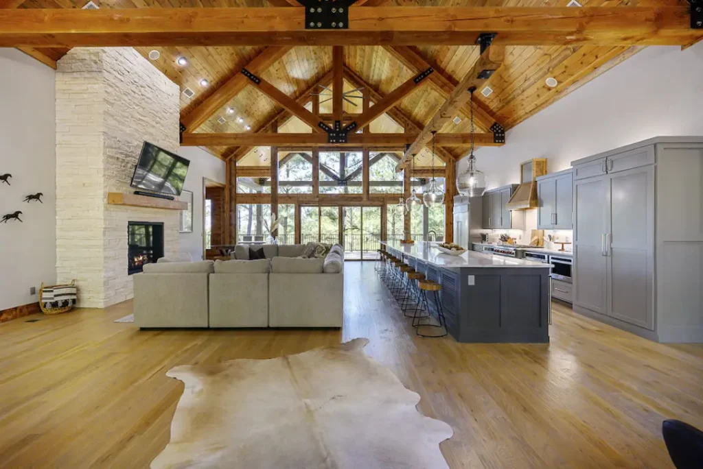 Open floor plan
