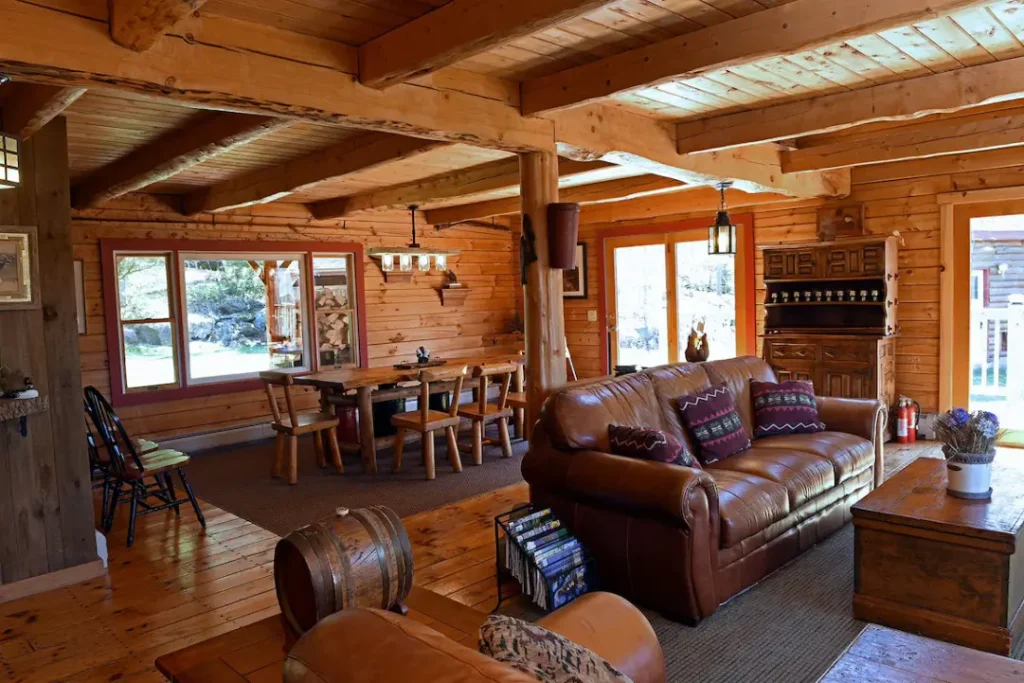 Dining and living area