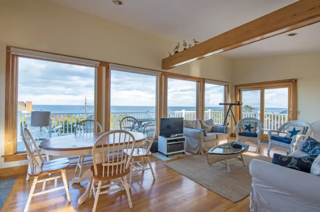 Solymar living area with stunning view