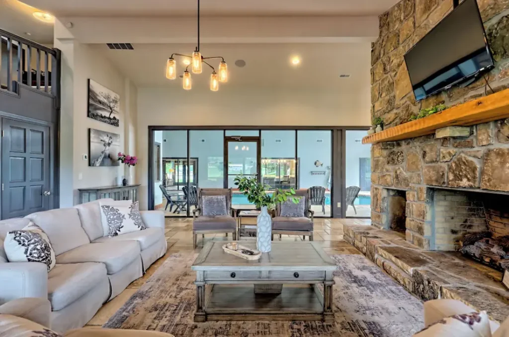 Living room area