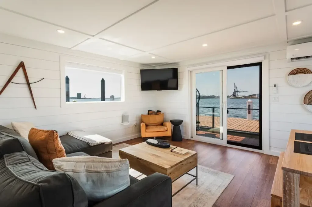 Relaxing living area