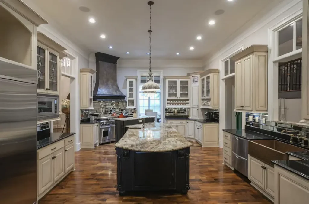 Gigantic main floor Kitchen