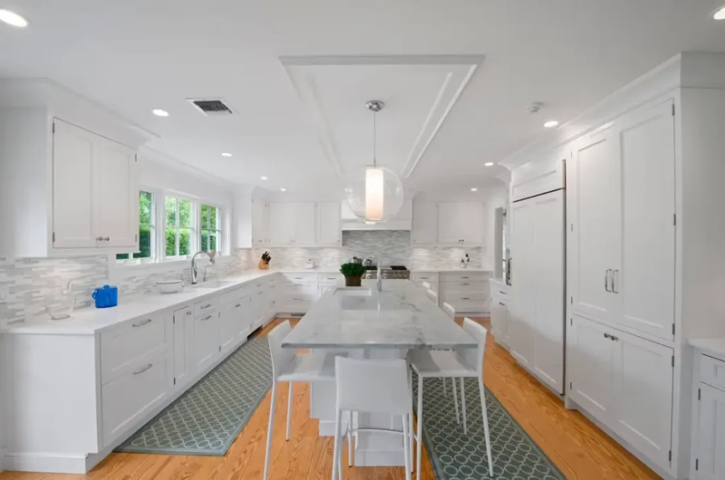 Kitchen with Sub-Zero and Wolfe appliances