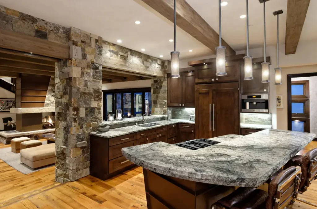Kitchen suited for a King & Queen. Ready for you or your chef to get creative