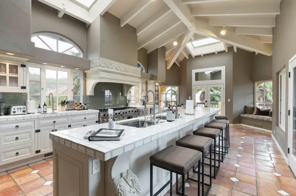 Large professional kitchen