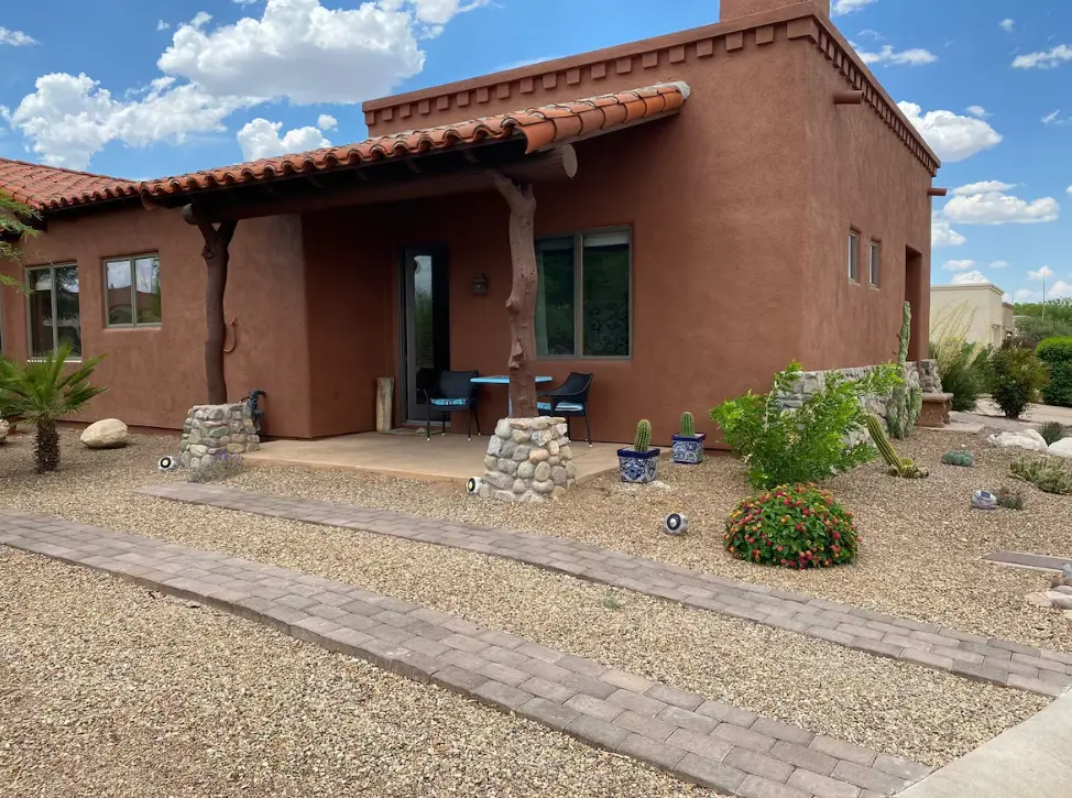 Outdoor view of the casita