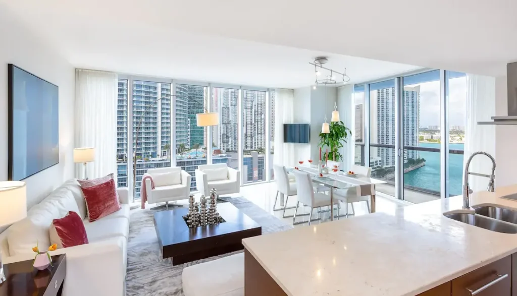 Luxurious living area