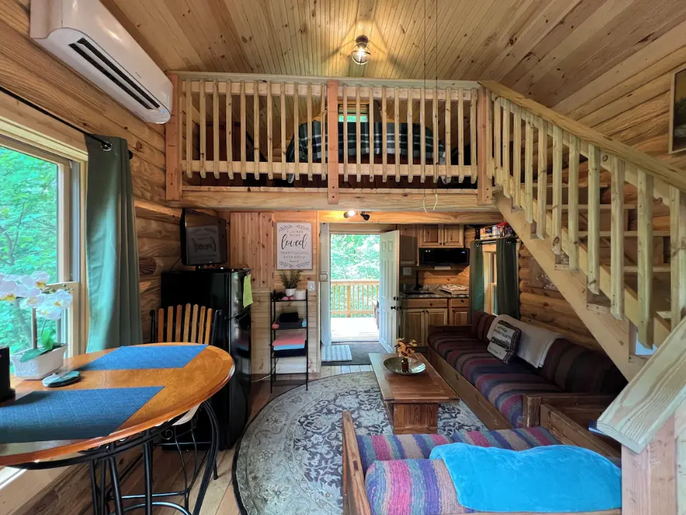 Inside the house