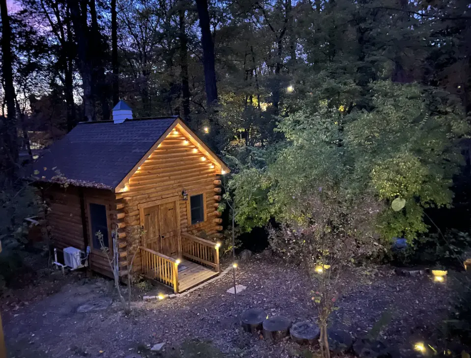 Exterior design at night