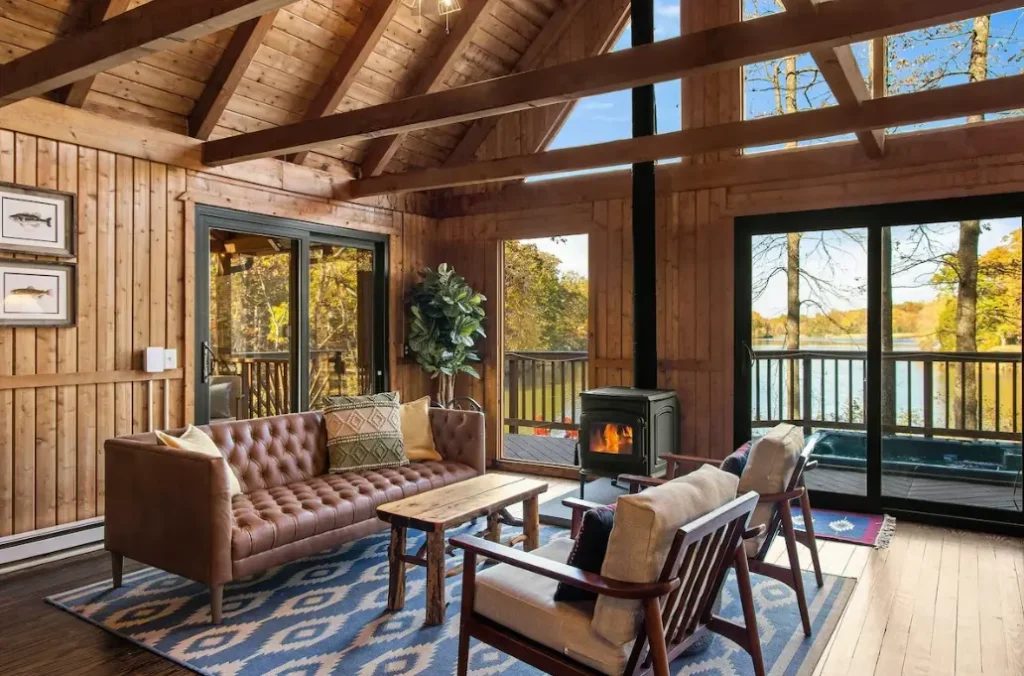 Interior design of the cabin