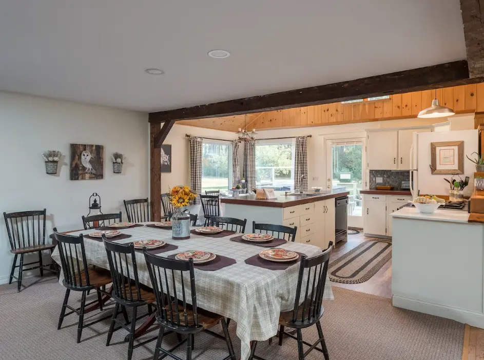 Dining Room and Kitchen