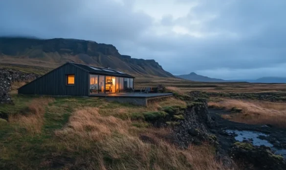 Beautiful vacation home in Iceland