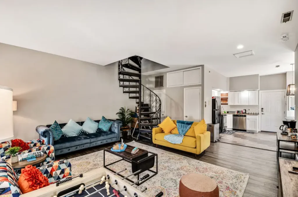 Chic living area